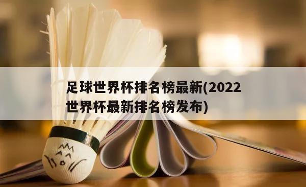 足球世界杯排名榜最新(2022世界杯最新排名榜发布)